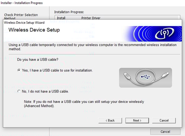 How to install a Brother QL-820NWB Printer